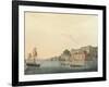 Aquatint from Oriental-Thomas & William Daniell-Framed Giclee Print