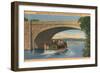 Aquedocton Bridge, Lake Winnipesaukee, New Hampshire-null-Framed Art Print
