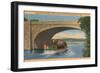 Aquedocton Bridge, Lake Winnipesaukee, New Hampshire-null-Framed Art Print