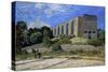 Aqueduct At Marly-Alfred Sisley-Stretched Canvas