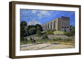 Aqueduct At Marly-Alfred Sisley-Framed Giclee Print