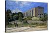 Aqueduct At Marly-Alfred Sisley-Stretched Canvas