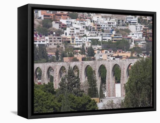 Aqueduct Built in the 1720S and 1730S, Santiago De Queretaro, Queretaro State, Mexico-Robert Harding-Framed Stretched Canvas