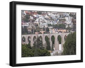 Aqueduct Built in the 1720S and 1730S, Santiago De Queretaro, Queretaro State, Mexico-Robert Harding-Framed Photographic Print