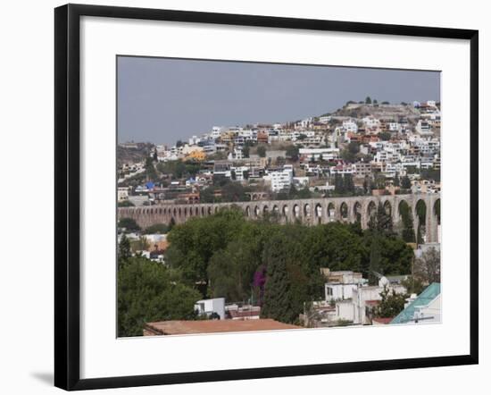 Aqueduct Built in the 1720S and 1730S, Santiago De Queretaro, Queretaro State, Mexico-Robert Harding-Framed Photographic Print