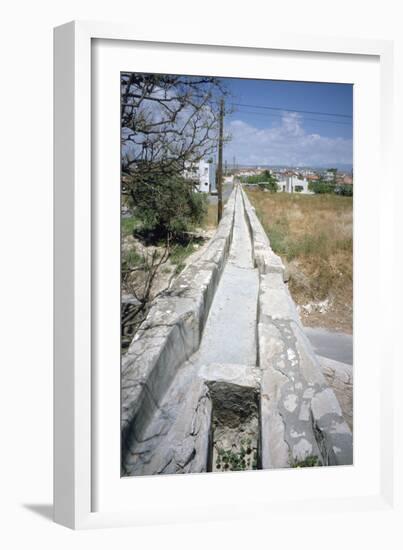 Aqueduct, Castle of Kolossi, Near Limassol, Cyprus, 2001-Vivienne Sharp-Framed Photographic Print