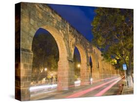 Aqueduct, Morelia, Michoacan State, Mexico, North America-Christian Kober-Stretched Canvas