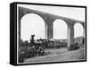 Aqueduct Near Queretaro, Mexico, Late 19th Century-John L Stoddard-Framed Stretched Canvas