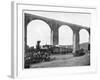 Aqueduct Near Queretaro, Mexico, Late 19th Century-John L Stoddard-Framed Giclee Print