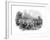 Aqueduct of Nimes at the Pont Du Gard, France, 1886-null-Framed Giclee Print