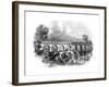 Aqueduct of Nimes at the Pont Du Gard, France, 1886-null-Framed Giclee Print