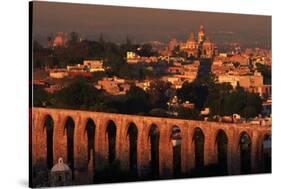 Aqueduct of Queretaro-Danny Lehman-Stretched Canvas