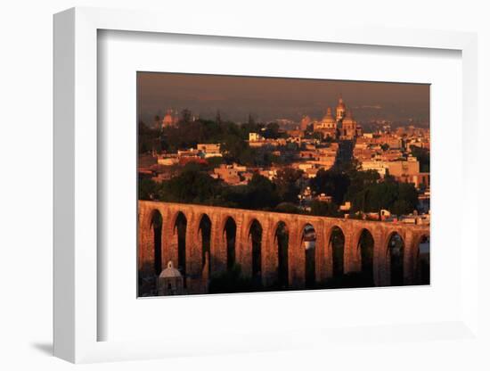 Aqueduct of Queretaro-Danny Lehman-Framed Photographic Print