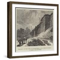 Aqueduct of the Duke of Bridgewater's Canal, over the Irwell at Barton, Near Manchester-null-Framed Giclee Print