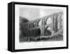 Aqueduct of the Greek Emperors, Near Pyrgo, Turkey, 1886-R Wallis-Framed Stretched Canvas