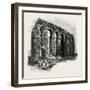 Aqueduct on the Campagna, Rome and its Environs, Italy, 19th Century-null-Framed Giclee Print