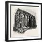 Aqueduct on the Campagna, Rome and its Environs, Italy, 19th Century-null-Framed Giclee Print