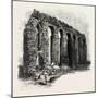 Aqueduct on the Campagna, Rome and its Environs, Italy, 19th Century-null-Mounted Giclee Print