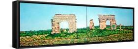 Aqueduct Park View-Noel Paine-Framed Stretched Canvas