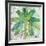 Aqueous Palm II-Paul Brent-Framed Art Print