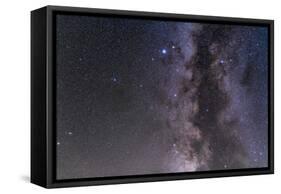 Aquila Constellation and the Serpens-Ophiuchus Double Cluster-null-Framed Stretched Canvas