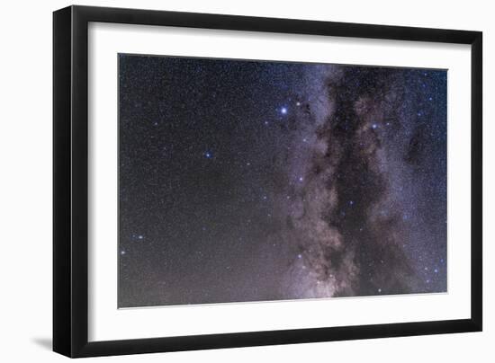 Aquila Constellation and the Serpens-Ophiuchus Double Cluster-null-Framed Photographic Print