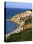 Aquinnah (Gay Head) Cliffs, Martha's Vineyard, Massachusetts, USA-Charles Gurche-Stretched Canvas