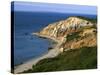 Aquinnah (Gay Head) Cliffs, Martha's Vineyard, Massachusetts, USA-Charles Gurche-Stretched Canvas