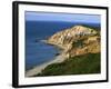 Aquinnah (Gay Head) Cliffs, Martha's Vineyard, Massachusetts, USA-Charles Gurche-Framed Photographic Print