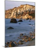 Aquinnah (Gay Head) Cliffs, Martha's Vineyard, Massachusetts, USA-Charles Gurche-Mounted Premium Photographic Print
