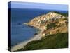 Aquinnah (Gay Head) Cliffs, Martha's Vineyard, Massachusetts, USA-Charles Gurche-Stretched Canvas