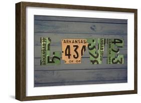 AR State Love 2-Design Turnpike-Framed Giclee Print