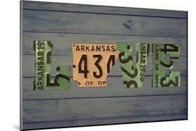 AR State Love 2-Design Turnpike-Mounted Giclee Print