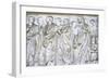 Ara Pacis Augustae, Frieze, Procession on South Side, 13-9 B.C. Rome, Italy-null-Framed Giclee Print