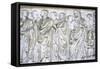 Ara Pacis Augustae, Frieze, Procession on South Side, 13-9 B.C. Rome, Italy-null-Framed Stretched Canvas