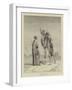 Arab and Camel-John Frederick Lewis-Framed Giclee Print