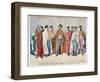 Arab and Tunisian Chiefs, 1896-Frederic Lix-Framed Giclee Print