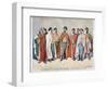 Arab and Tunisian Chiefs, 1896-Frederic Lix-Framed Giclee Print