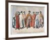 Arab and Tunisian Chiefs, 1896-Frederic Lix-Framed Giclee Print