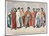 Arab and Tunisian Chiefs, 1896-Frederic Lix-Mounted Giclee Print