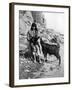 Arab Boy and Goat, Middle East, 1936-Donald Mcleish-Framed Giclee Print