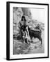 Arab Boy and Goat, Middle East, 1936-Donald Mcleish-Framed Giclee Print