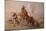 Arab Caravan by a Sphinx, 1868-Joseph-Austin Benwell-Mounted Giclee Print
