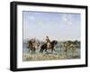 Arab Cavalry Fording a Stream-Georges Washington-Framed Giclee Print