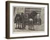 Arab Chiefs at the Gate of a Besieged Town-Richard Caton Woodville II-Framed Giclee Print
