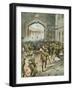 Arab Demo at Jerusalem-Vittorio Pisani-Framed Art Print