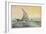 Arab Dhow Used on the East African Coast-Adolf Bock-Framed Art Print