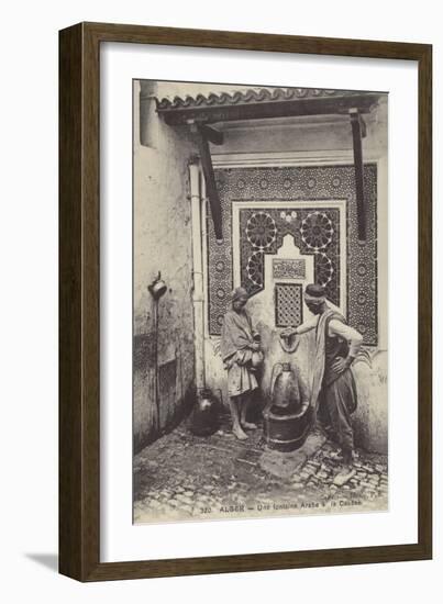 Arab Drinking Fountain in the Casbah, Algiers, Algeria-null-Framed Photographic Print