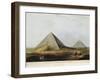 Arab Dwelling Built on Ancient Ruins Along the Menuf Canal in Egypt from Views in Egypt, 1804-Luigi Mayer-Framed Giclee Print
