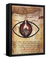 Arab Eye Treatise-null-Framed Stretched Canvas